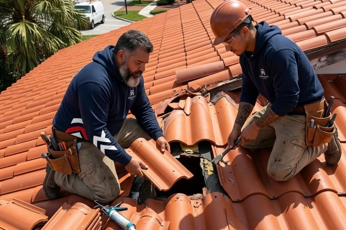 Professional Clay Tile Roof Repair
